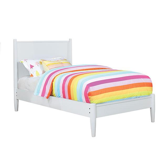 LENNART II White Queen Bed Bed FOA East