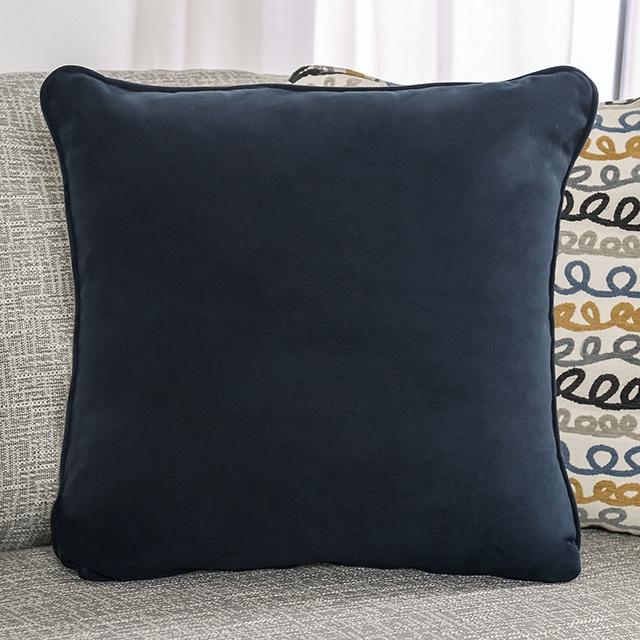 CHANCERY Sofa, Gray/Navy Sofa FOA East