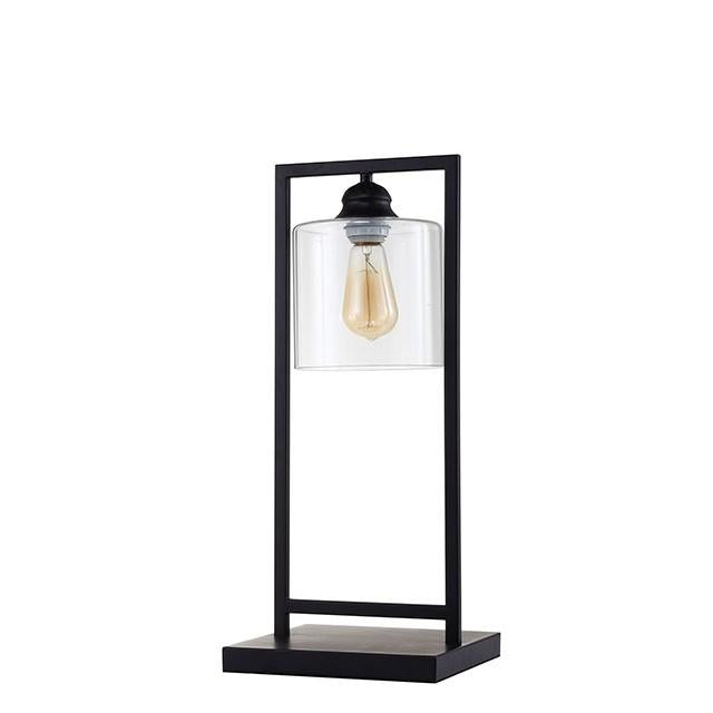 Zoe Black 6"H Table Lamp Table Lamp FOA East