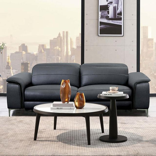 ASCONA Power Sofa, Black Sofa FOA East