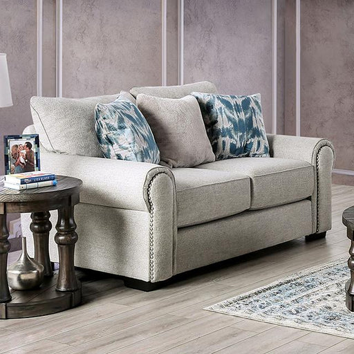 LAREDO Loveseat, Beige Loveseat FOA East