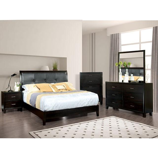 Enrico I Espresso E.King Bed Bed FOA East