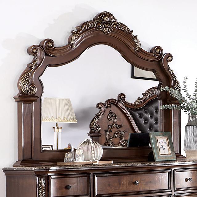 ESPARANZA Mirror, Brown Cherry Mirror FOA East