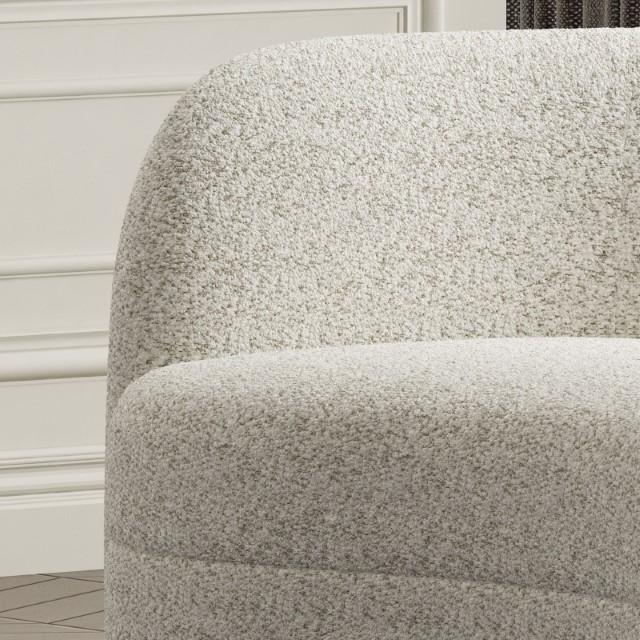 VERSOIX Loveseat, Off-White Loveseat FOA East