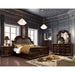 Fromberg Brown Cherry Queen Bed Bed FOA East