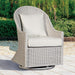 Tomohon Swivel Wicker Chair Outdoor Seating FOA East