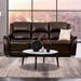 GORGIUS Power Sofa, Espresso Sofa FOA East