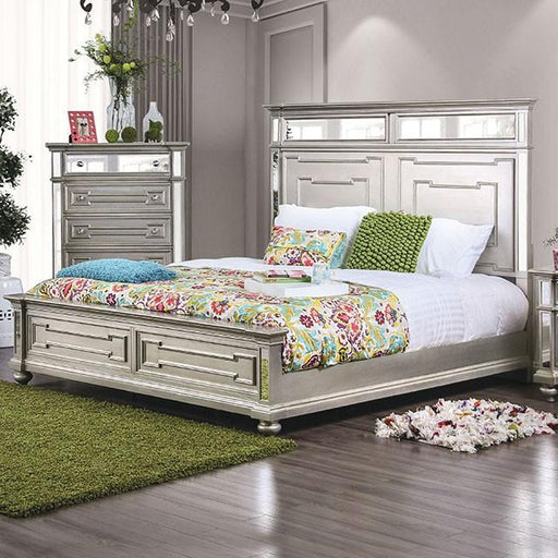 Salamanca Silver Cal.King Bed Bed FOA East