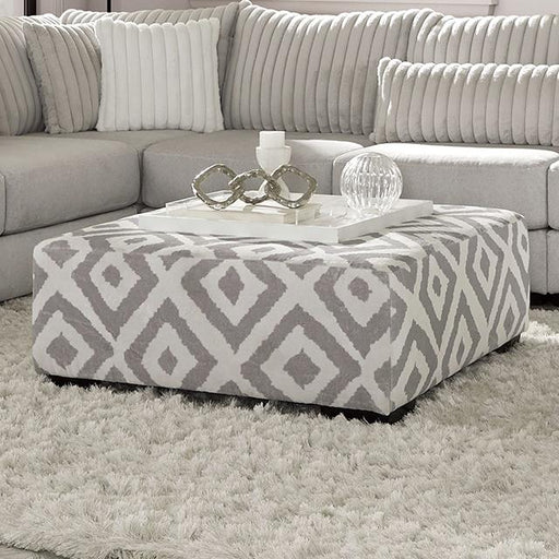 HERMISTON Ottoman, Gray Ottoman FOA East