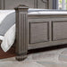 SYRACUSE Queen Bed, Gray Bed FOA East