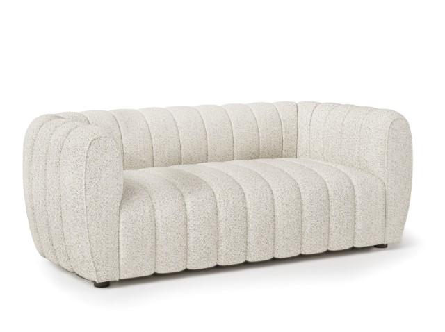 AVERSA Loveseat, Off-White Loveseat FOA East