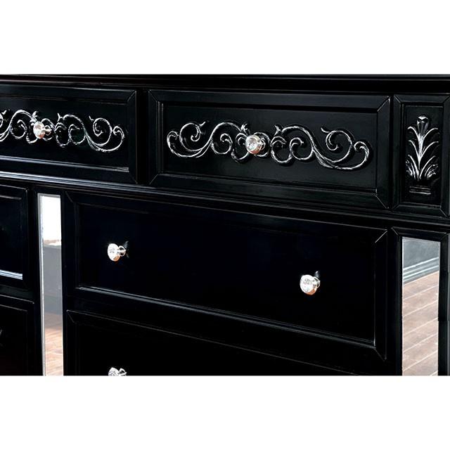 Azha Black Dresser Dresser FOA East