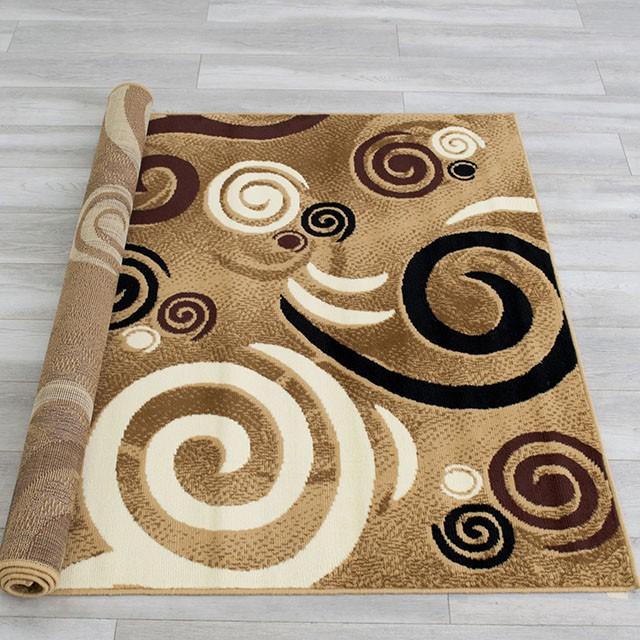 Blitar Brown 5' X 7' Area Rug Rug FOA East