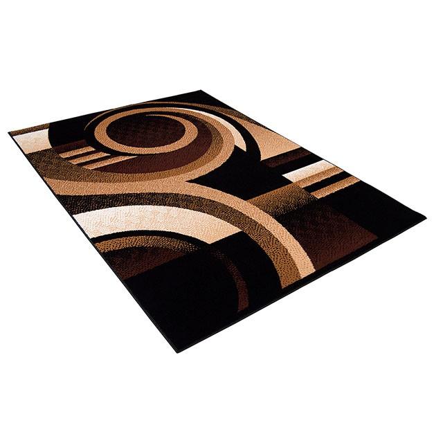 Blitar Brown/Black 5' X 7' Area Rug Rug FOA East