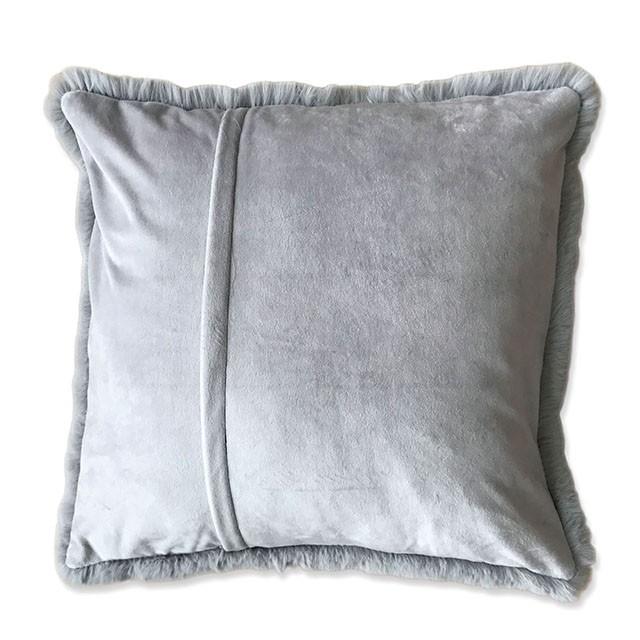 Caparica Silver 20" X 20" Pillow, Silver Pillow FOA East