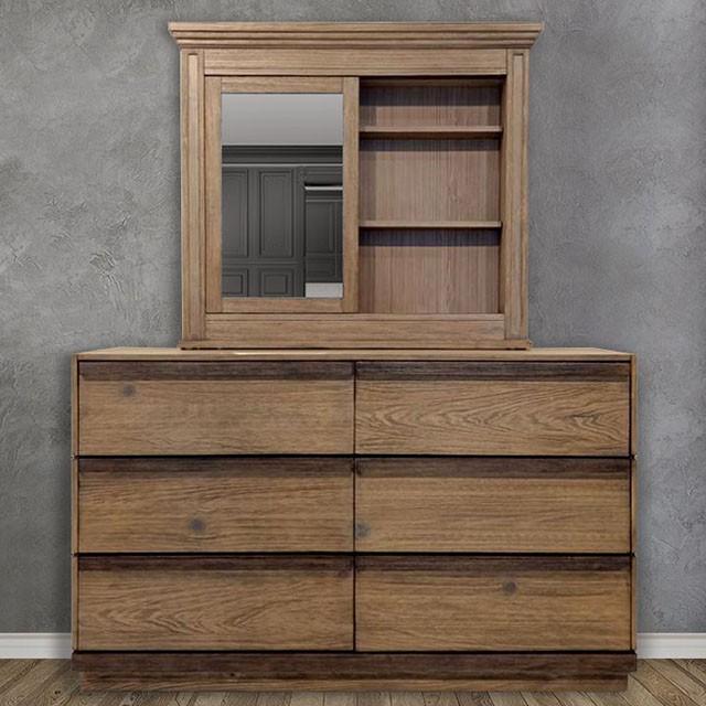 COIMBRA Rustic Natural Tone Dresser Dresser FOA East