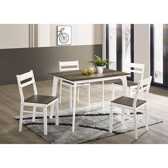 DEBBIE 5 Pc. Dining Table Set Dining Room Set FOA East