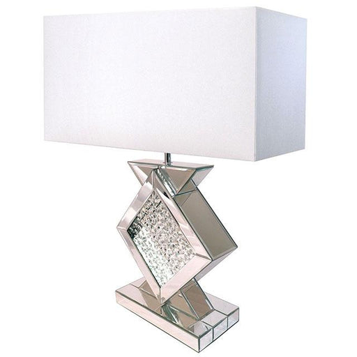 DESMA Table Lamp, Champagne/White Lamp FOA East