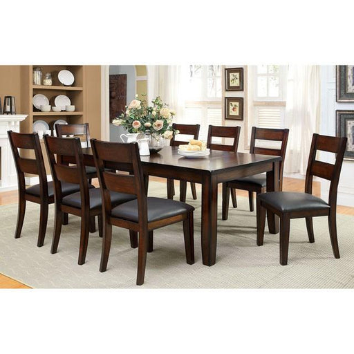 DICKINSON I Dark Cherry Dining Table w/ 18" Leaf Dining Table FOA East