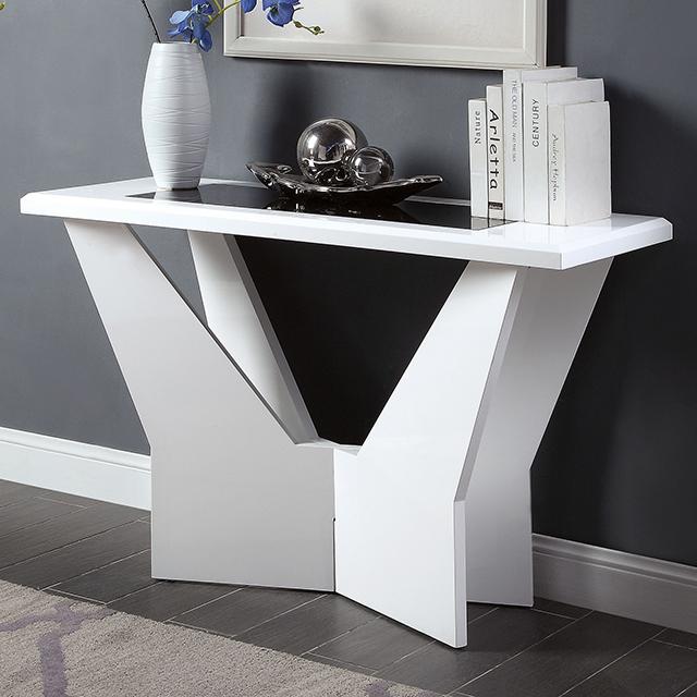 DUBENDORF Sofa Table, White Sofa FOA East