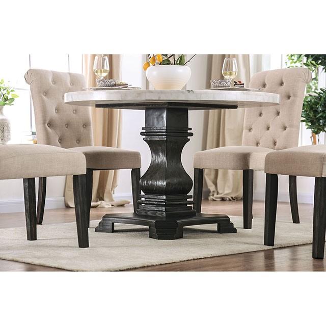 ELFREDO Round Table Dining Table FOA East