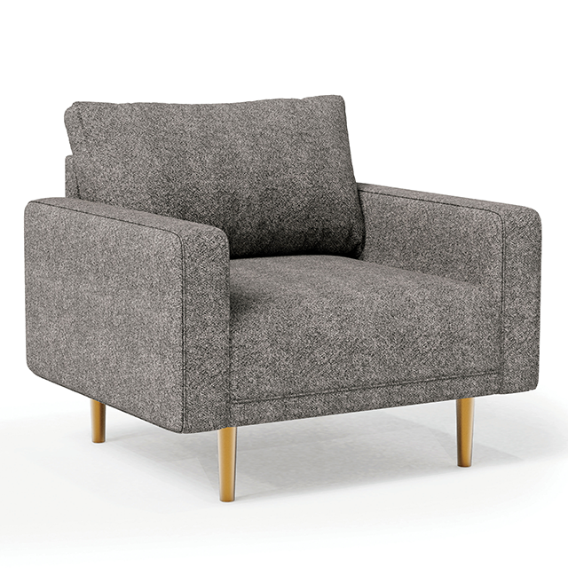 ELVERUM Chair, Charcoal Gray Chair FOA East