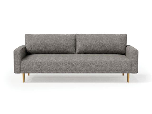 ELVERUM Sofa, Charcoal Gray Sofa FOA East