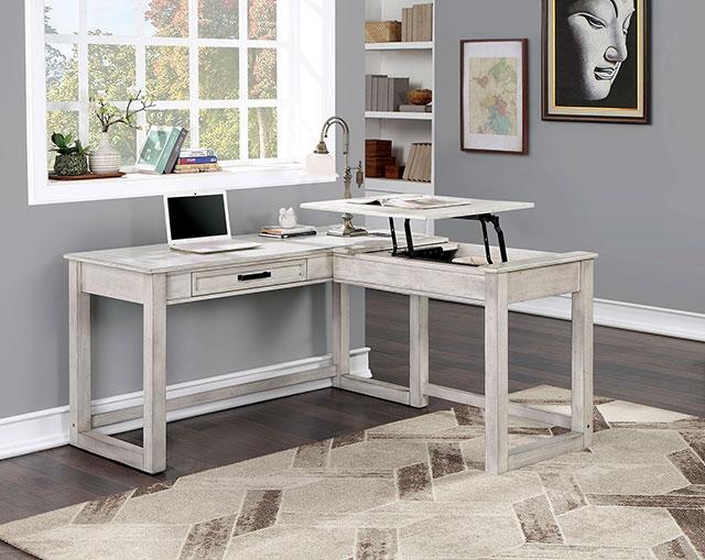 GALARGA Lift-top Corner Desk Desk FOA East