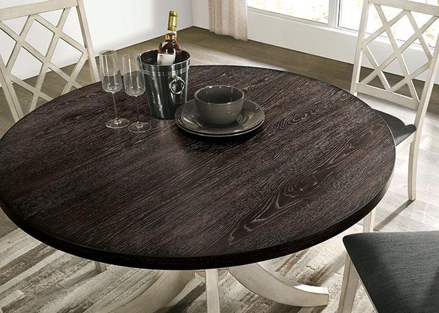 HALEIGH Round Dining Table Dining Table FOA East