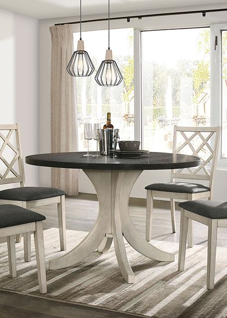 HALEIGH Round Dining Table Dining Table FOA East