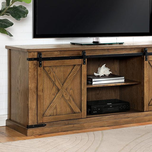 BORREGO TV Stand, Dark Oak TV Stand FOA East