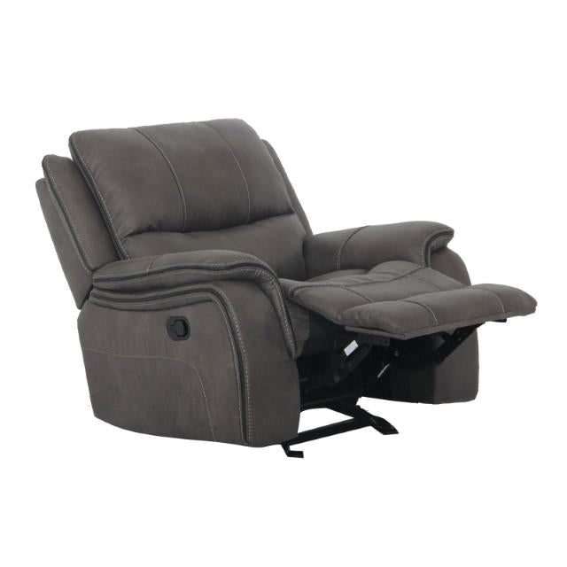 HENRICUS Glider Recliner, Dark Gray Recliner FOA East