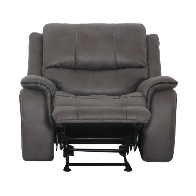 HENRICUS Glider Recliner, Dark Gray Recliner FOA East