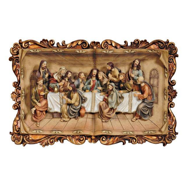 Homili Multi Last Supper Plaque Wall Art FOA East