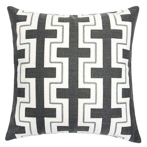 Kari Gray 20" X 20" Pillow, Gray Pillow FOA East