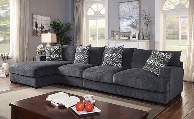 Kaylee Gray Large L-Shaped Sectional Sectional FOA East