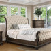 LYSANDRA Beige/Rustic Natural Tone Cal.King Bed Bed FOA East