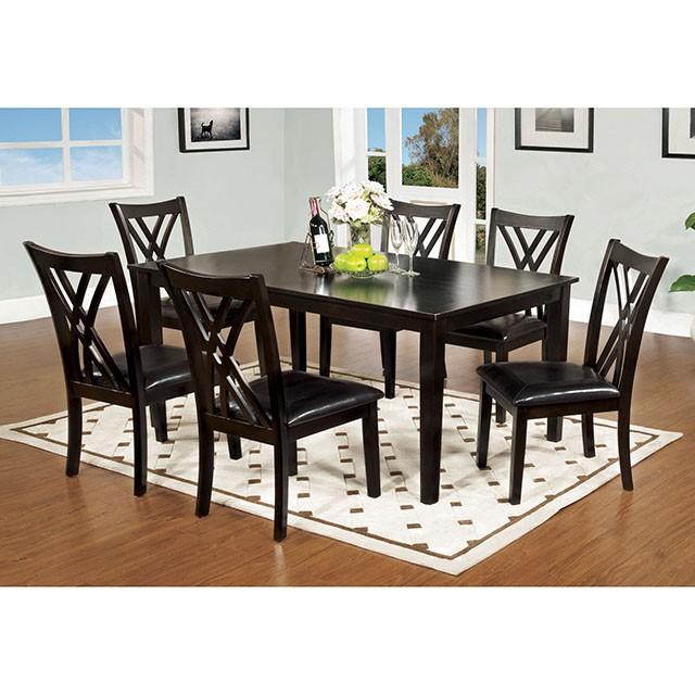 Springhill Espresso 5 Pc. Dining Table Set Dining Room Set FOA East