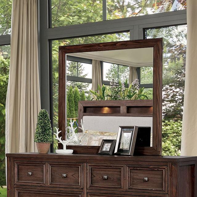 Tywyn Dark Oak Mirror Mirror FOA East