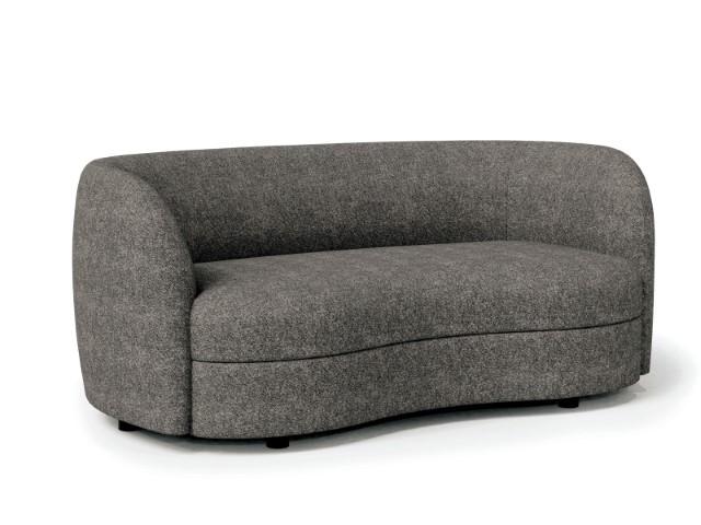 VERSOIX Loveseat, Charcoal Gray Loveseat FOA East