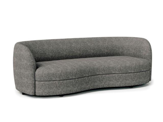 VERSOIX Sofa, Charcoal Gray Sofa FOA East