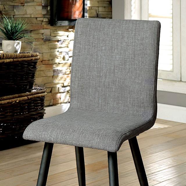 Vilhelm I Gray Side Chair (2/CTN) Dining Chair FOA East