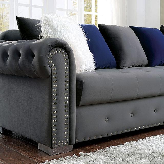 WILMINGTON Sectional, Gray Sectional FOA East