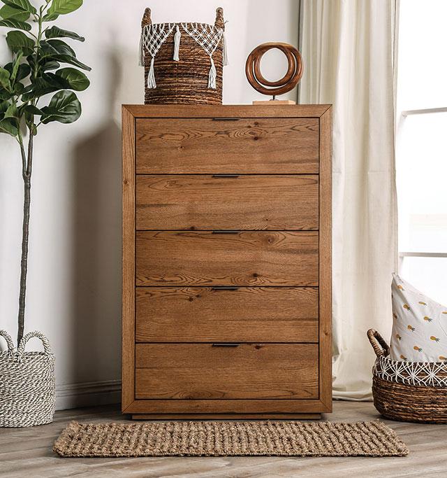 LEIRVIK Chest, Light Walnut Chest FOA East