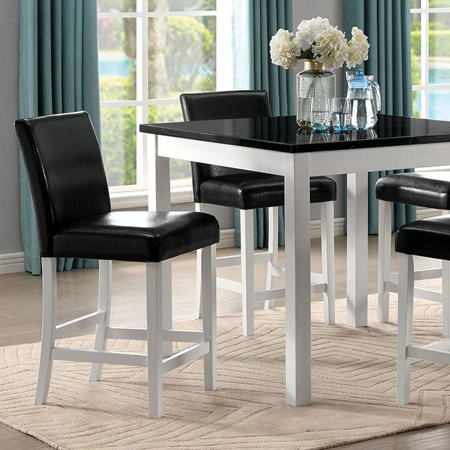 MATHILDA 5 Pc. Counter Ht. Set Dining Room Set FOA East