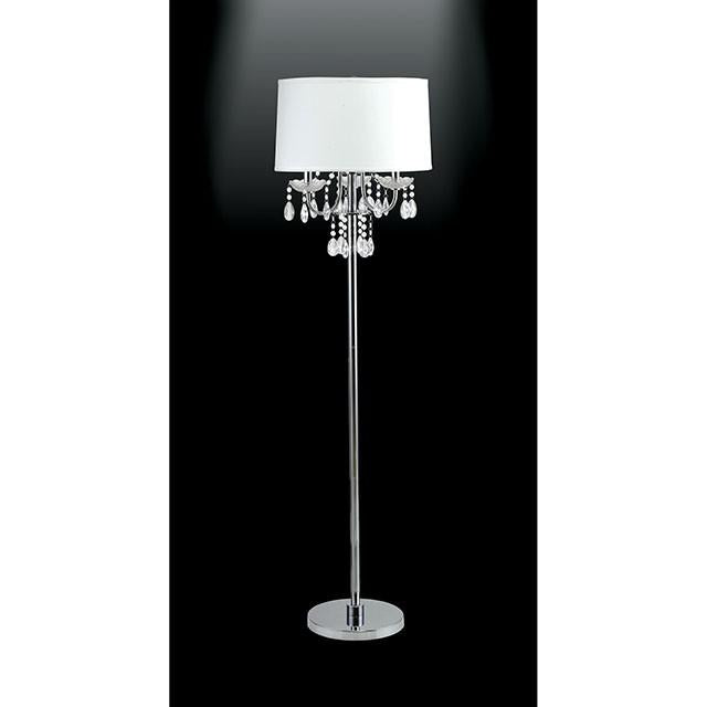 Jada White Floor Lamp Floor Lamp FOA East