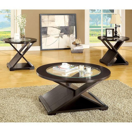 Orbe Espresso 3 Pc. Table Set Table Set FOA East