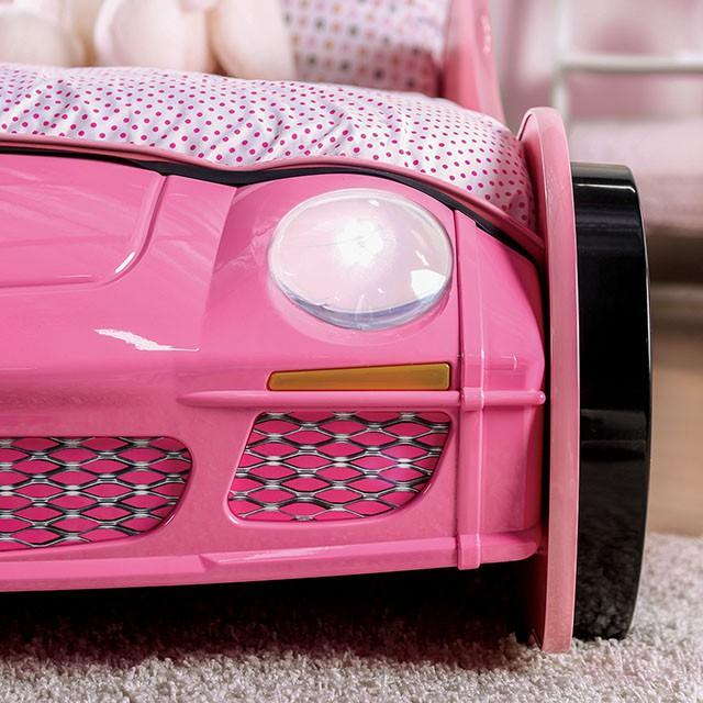 PRETTY GIRL CAR BED Twin Bed, Pink Bed FOA East