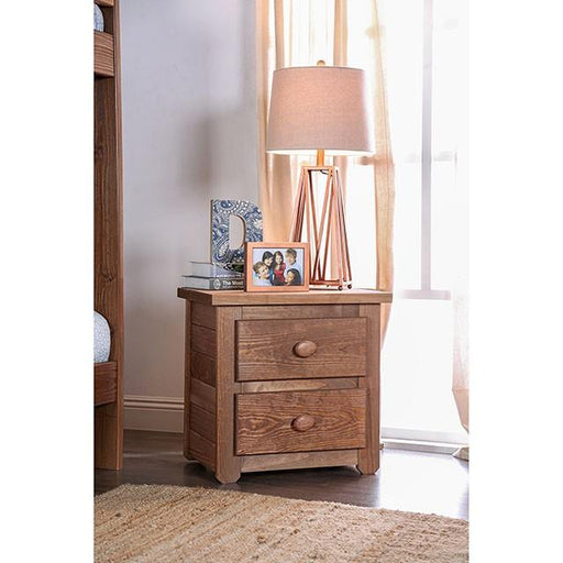 Lea Mahogany Night Stand Nightstand FOA East