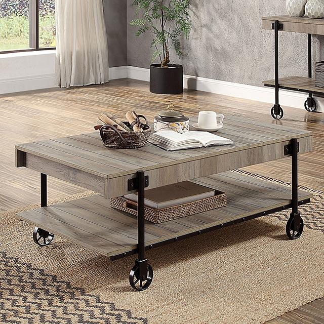 LOBB Coffee Table, Natural Tone Coffee Table FOA East